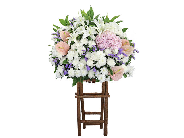 Funeral Flower - Funeral flower stand BA20 - L9430 Photo