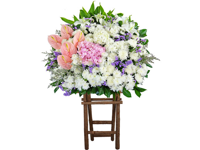 Funeral Flower - Funeral flower stand BA22 - L9459 Photo