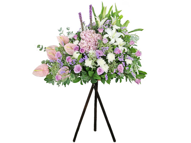 Funeral Flower - Funeral flower stand BA24 - L9452 Photo