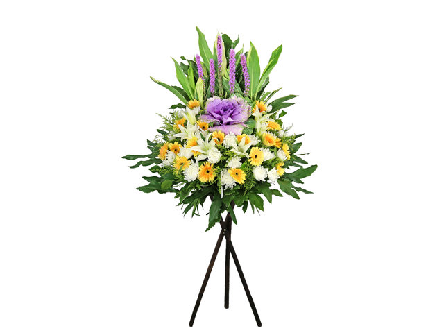 Funeral Flower - Funeral flower stand BA30 - L9752 Photo