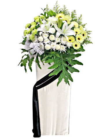 Funeral Flower - Funeral flower stand F1 - L105359 Photo