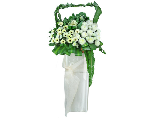 Funeral Flower - Funeral flower stand F4 - L76608893 Photo