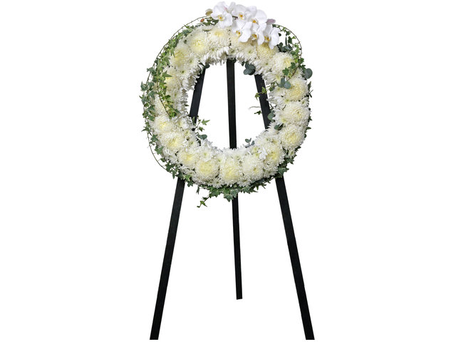 Funeral Flower - Funeral flower wreath BC03 - L76610585 Photo