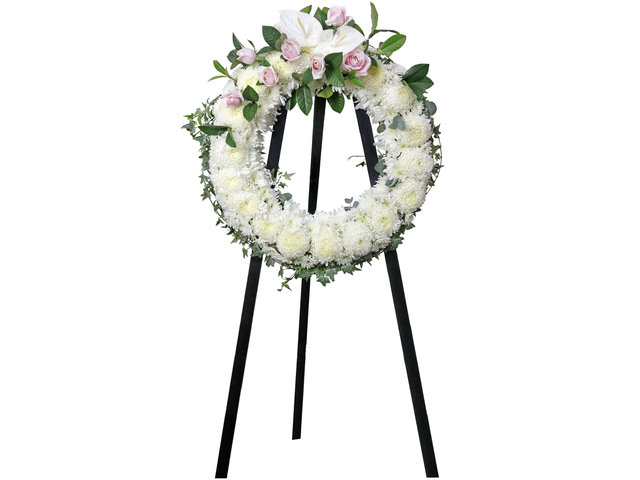 Funeral Flower - Funeral flower wreath BC03 - L76610588 Photo