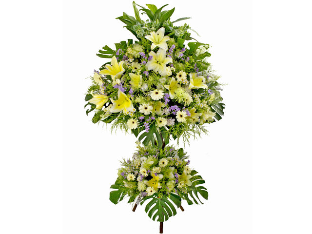Funeral Flower - Funeral stand 12 - L05409 Photo