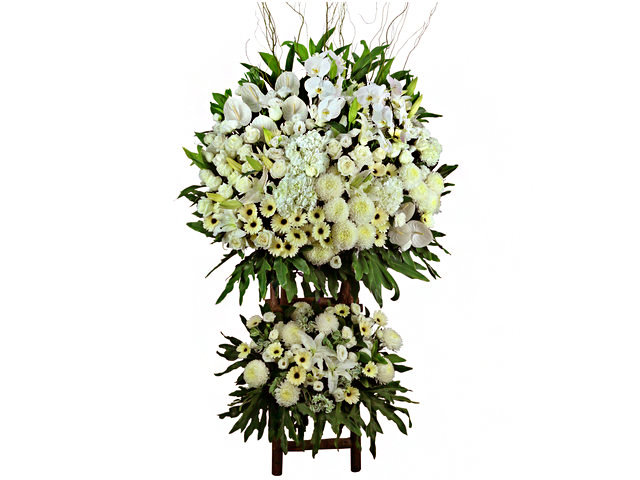 Funeral Flower - Large Funeral Flower Stand G5 - L76608886 Photo