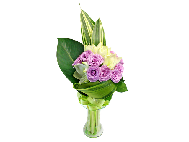 Get Well Soon Gift - Recovery Flower in Vase 13 - L154602 Photo