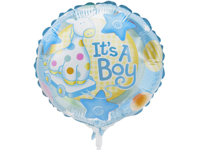 Gift Accessories - Baby Boy 6 inches Balloon - L175126 Photo