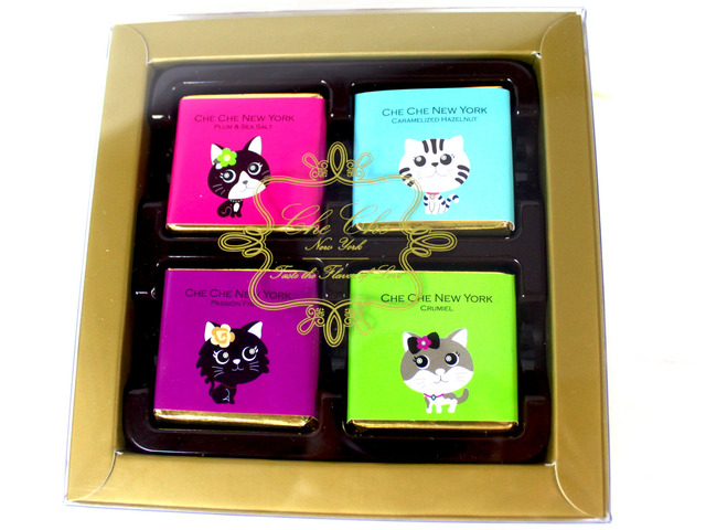 Gift Accessories - Che Che New York Chocolate Thin (Kitten / Puppies / Bear) - L33286 Photo