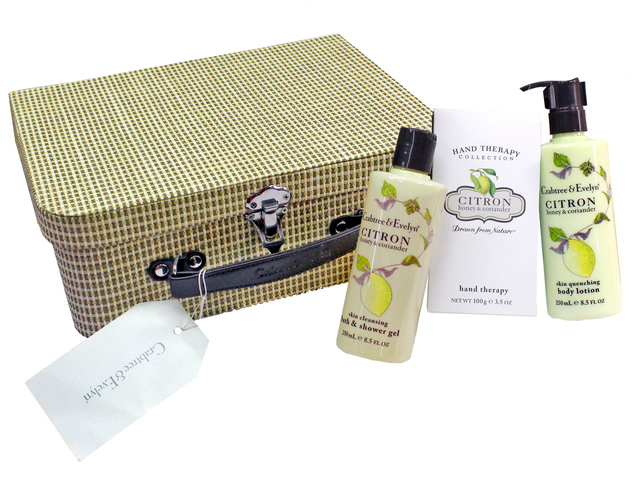 Gift Accessories - Crabtree & Evelyn Citron Hatbox - L3105848 Photo