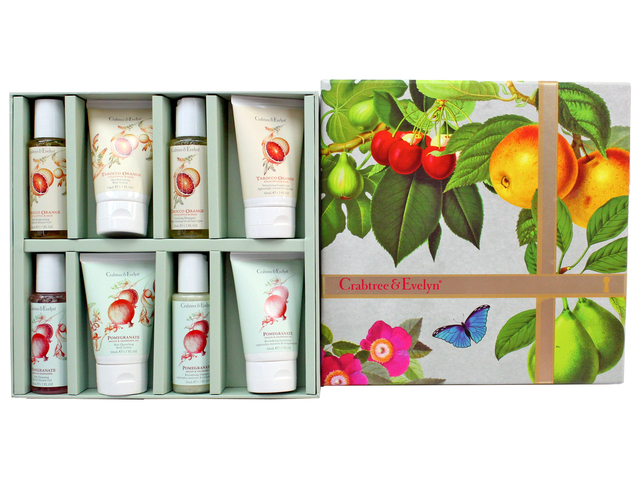 Gift Accessories - Crabtree & Evelyn Hair & Body Care Traveller - Pomegranate & Tarocco Orange - L3105878 Photo