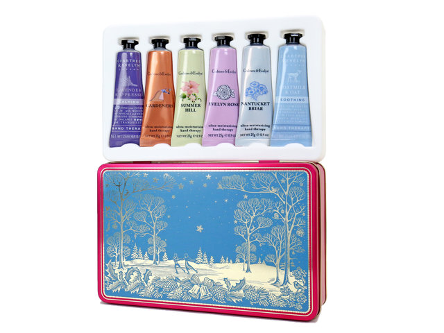 Gift Accessories - Crabtree & Evelyn Joyous Hand Therapy Sampler 6x25mL - SE0124A2 Photo