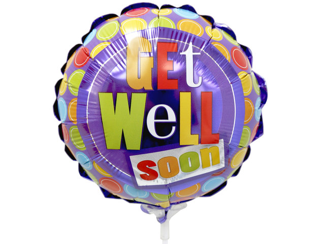 Gift Accessories - Get Well 6 inches Balloon - L175135 Photo
