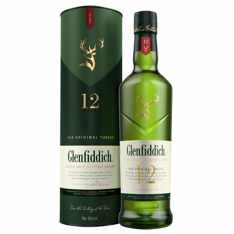 Gift Accessories - Glenfiddich 12 Years Old Single Malt Scotch Whisky 700ml - OL0820A1 Photo