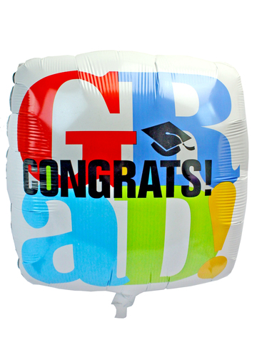 Gift Accessories - Graduation 18 inches Helium Balloon - L175195 Photo