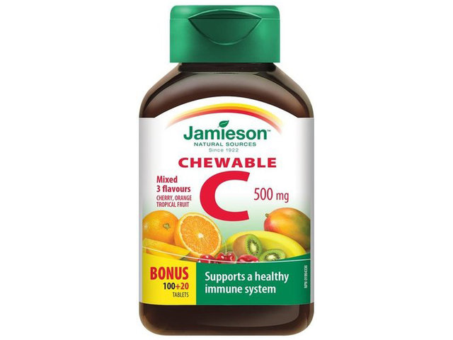 Gift Accessories - Jamieson Chewable Vitamin C 120 Tablets (Random Flavor) - WAO0222A4 Photo