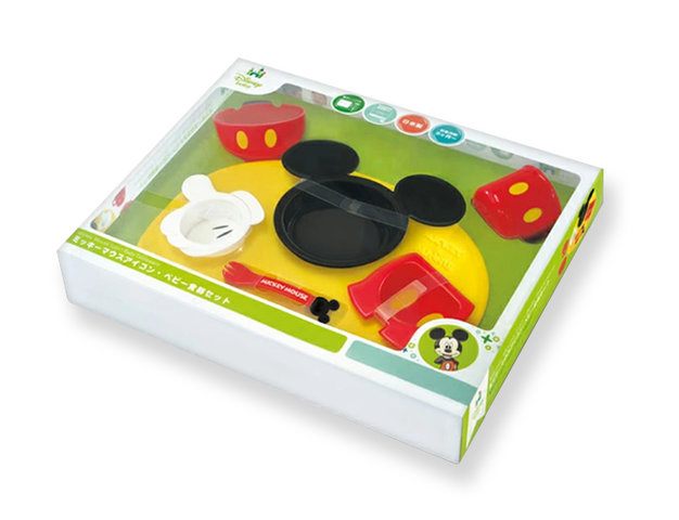 Gift Accessories - Japan Disney Mickey Baby Tableware Set - BRA0930A2 Photo