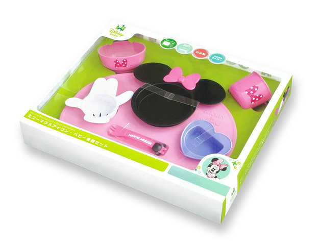 Gift Accessories - Japan Disney Minnie Baby Tableware Set - BRA0930A1 Photo