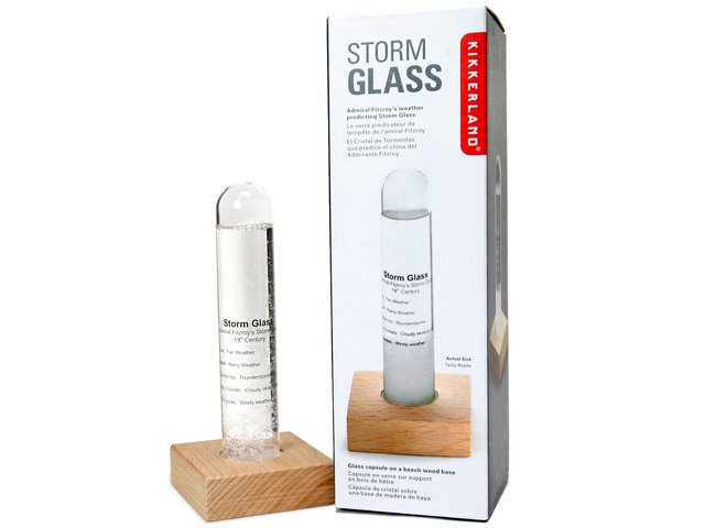 Gift Accessories - Kikkerland Storm Glass - LY0413A3 Photo
