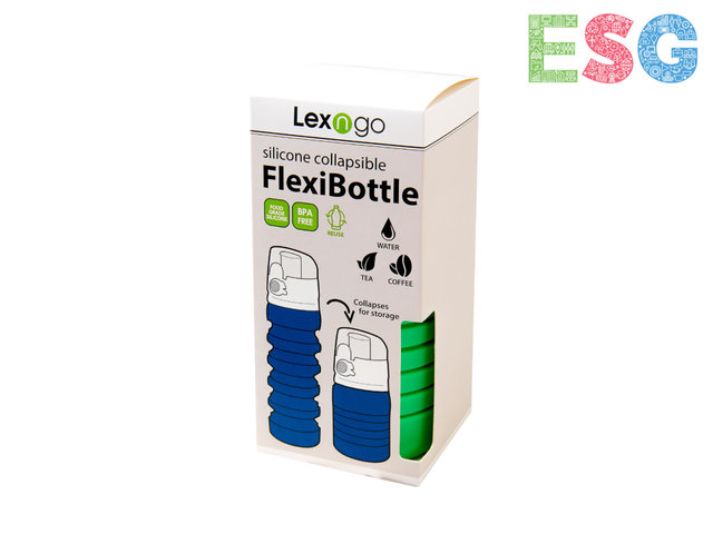 Gift Accessories - Lexngo Silicone Collapsible Flexi Bottle - EX1021B1 Photo