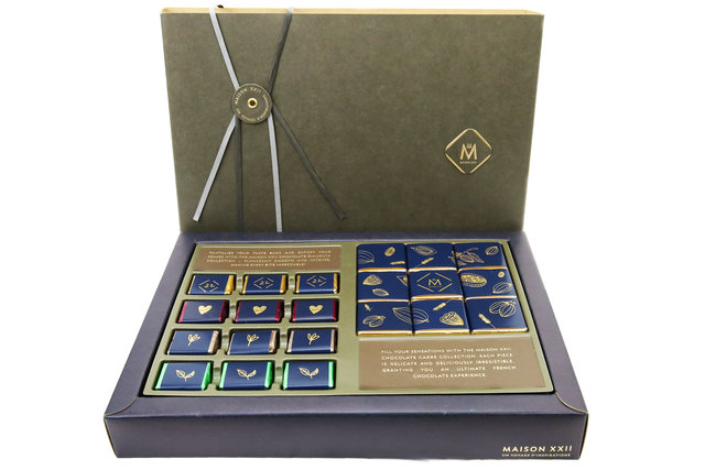 Gift Accessories - MAISON XXII Assorted Chocolate Gianduja & Carrés Gift Box 21 pcs - AY0719A5 Photo