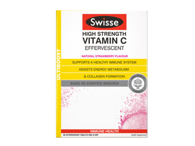 Gift Accessories - SWISSE Ultiboost High Strength Vitamin C Effervescent 60pcs - WAO0222A6 Photo