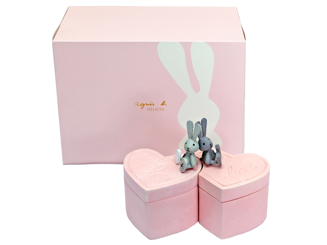 Gift Accessories - agnès b. Délices Couple b. Lapin box - L3666763 Photo