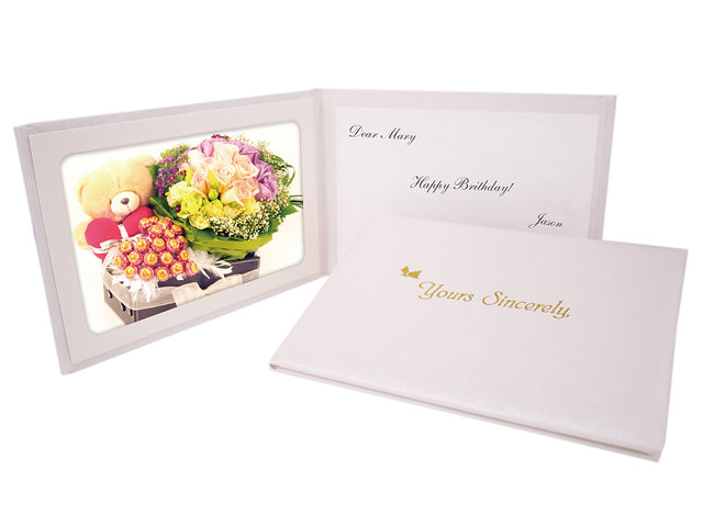 Gift n Birthday Card -  Hand-made crafted cards, hand-made tags 1204A1 - CD1204A1 Photo