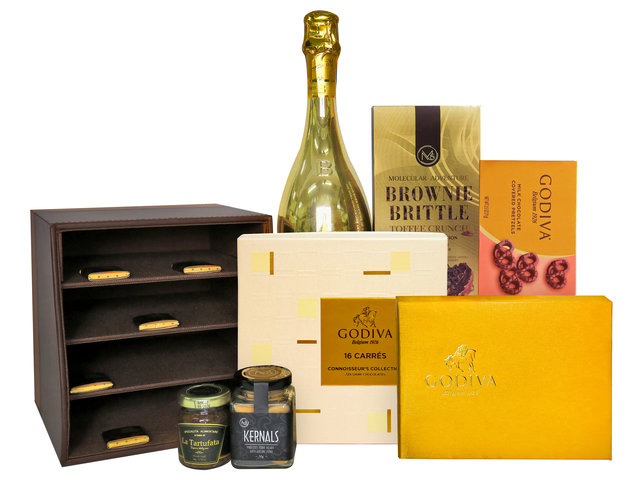 Hamper A5 Board - Golden Gourmet Hamper 0301A7 - BH0301A7 Photo
