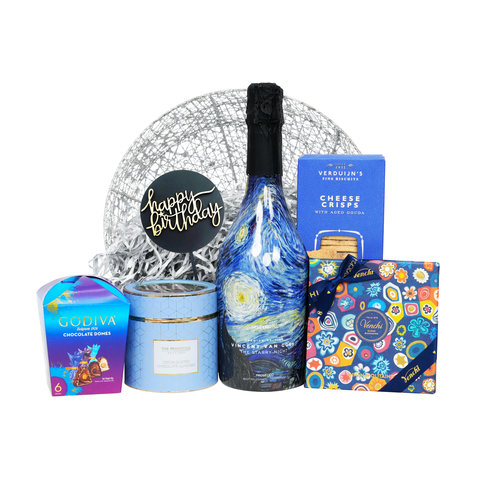 Hamper A5 Board - Starry Happy Birthday Gift Hamper BD08 - VE0402A2 Photo