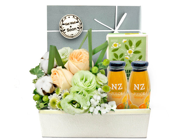 Hamper A5小賀牌 - 探病慰問籃 G17 - L76605442 Photo
