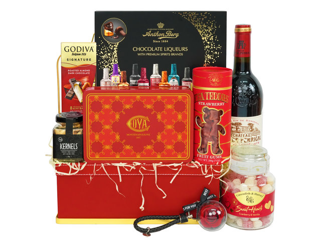 Hamper A5小賀牌 - 浪漫醉人美酒美食禮籃 FH267 - HR0206A9 Photo