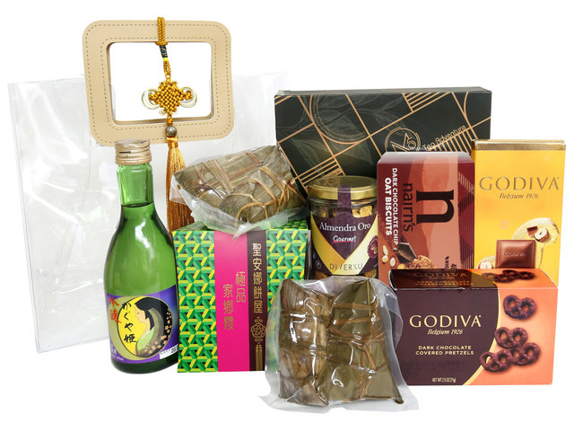 Hamper A5小贺牌 - 端午节高级美食礼物篮 DB04 - DBFG0513A4 Photo