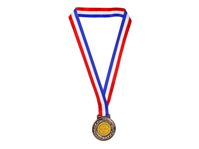 Handmade Memorabilia - School/Enterprise/Government/Annual Party bronze color personalized recognition medal - L44000107 Photo