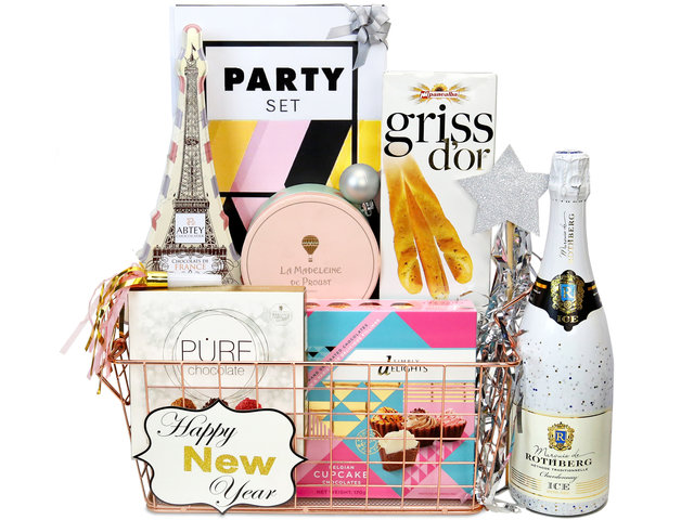 Happy New Year Gift - Happy new year gift hamper A4 - HR1207A4 Photo