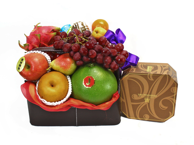 Mid-Autumn Gift Hamper - (16) Mid Autumn Fruit Hamper Peninsula Mooncake - L40498 Photo