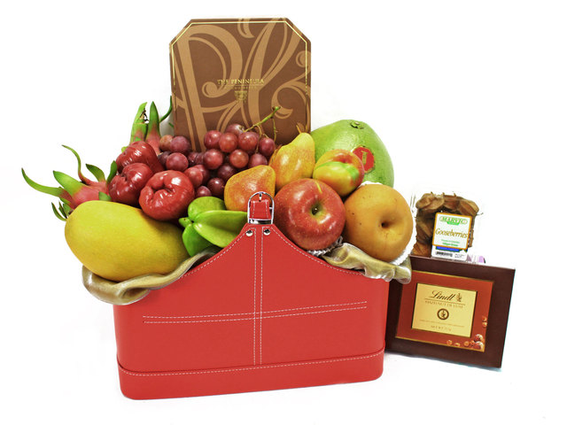 Mid-Autumn Gift Hamper - (2) ShopThurPost - Mid Autumn Mooncake Fruit Hamper - L40689 Photo