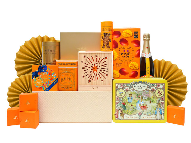 Mid-Autumn Gift Hamper - Agnes b Mid-Autumn Mooncake & Champagne Gourmet Gift Hamper FH409 - MH0701A3 Photo