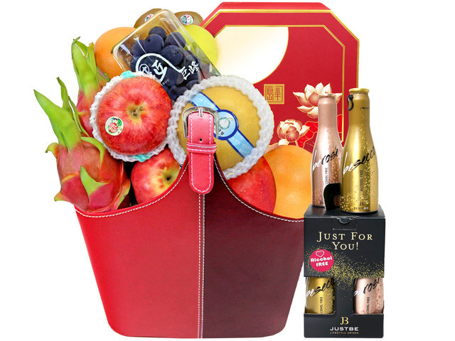 Mid-Autumn Gift Hamper - Mid Autumn Business Mooncake And Fruit Hamper MA03 - M30815A1 Photo