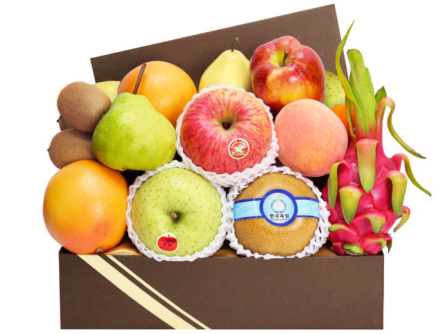 Mid-Autumn Gift Hamper - Mid Autumn Fruit Basket M77 - L76608355 Photo