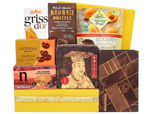 Mid-Autumn Gift Hamper - Mid Autumn Kee Wah Mooncake With Fancy Snack Gift Hamper FH132 - M30720A7 Photo