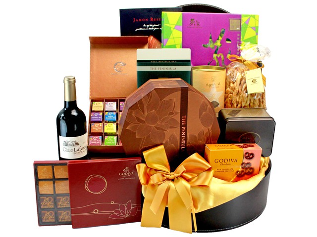 Mid Autumn Gift Hamper Mid Autumn Mooncake Hamper M32 L139462 Give Gift Boutique Flower Shop
