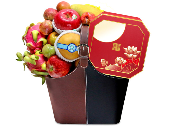 Mid-Autumn Gift Hamper - Mid Autumn Peninsula Moon Cake With Fancy Gift Hamper FH145 - L76601001 Photo