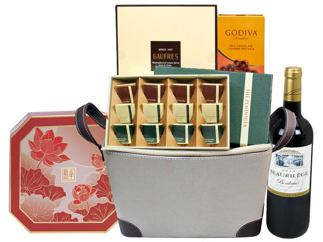 Mid-Autumn Gift Hamper - Mid Autumn Peninsula Mooncake Hamper C24 - MH0731A1 Photo