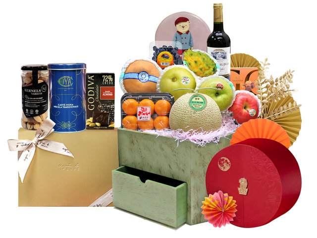 Mid-Autumn Gift Hamper - Mid Autumn Ritz Carlton Fruit Hamper Z13 - L36670944 Photo
