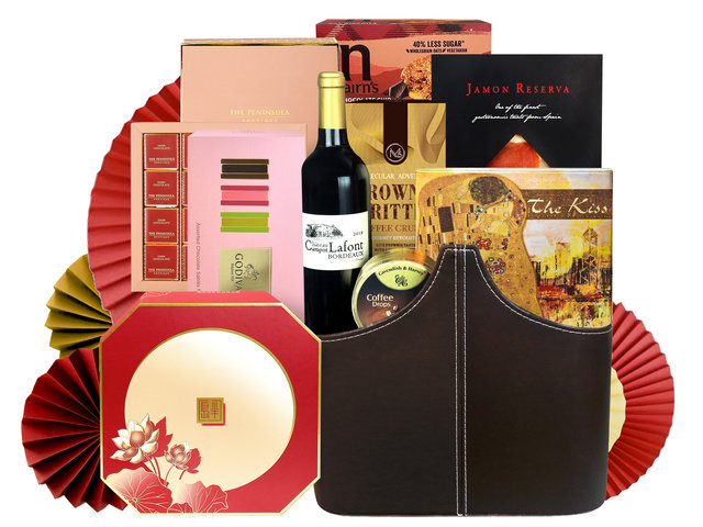 Mid-Autumn Gift Hamper - Mid Autumn Wine And Food Hamper MA01 - MH0803A1 Photo