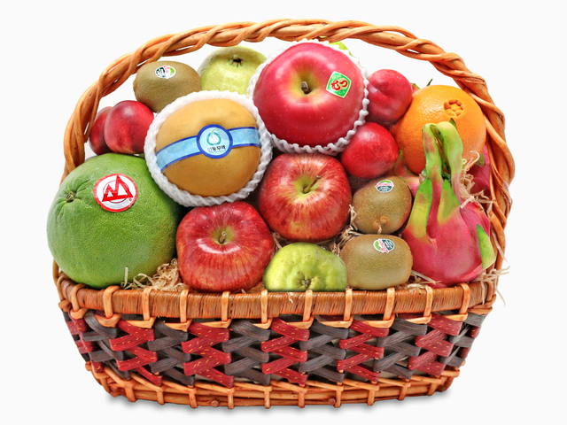 Mid-Autumn Gift Hamper - Mid autumn fruit basket A50 - L76600801 Photo