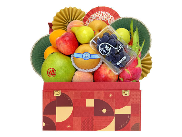 Mid-Autumn Gift Hamper - Panda Theme Mid Autumn Fancy Permium Fruit Hamper FH153 - M30826A7 Photo