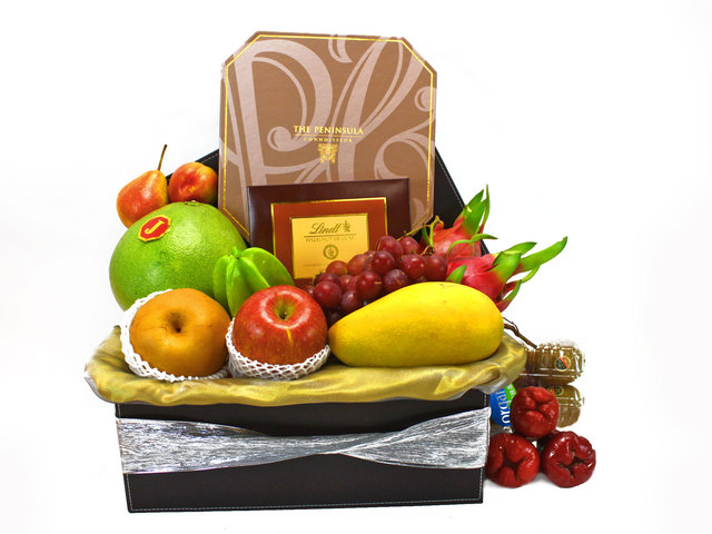Mid-Autumn Gift Hamper - ShopThurPost - Mid Autumn Mooncake Fruit Hamper(3)  - L40683 Photo