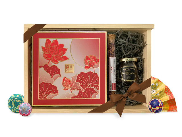Mid-Autumn Gift Hamper - mid autumn mailable moon cake basket A2 - MM0720A2 Photo